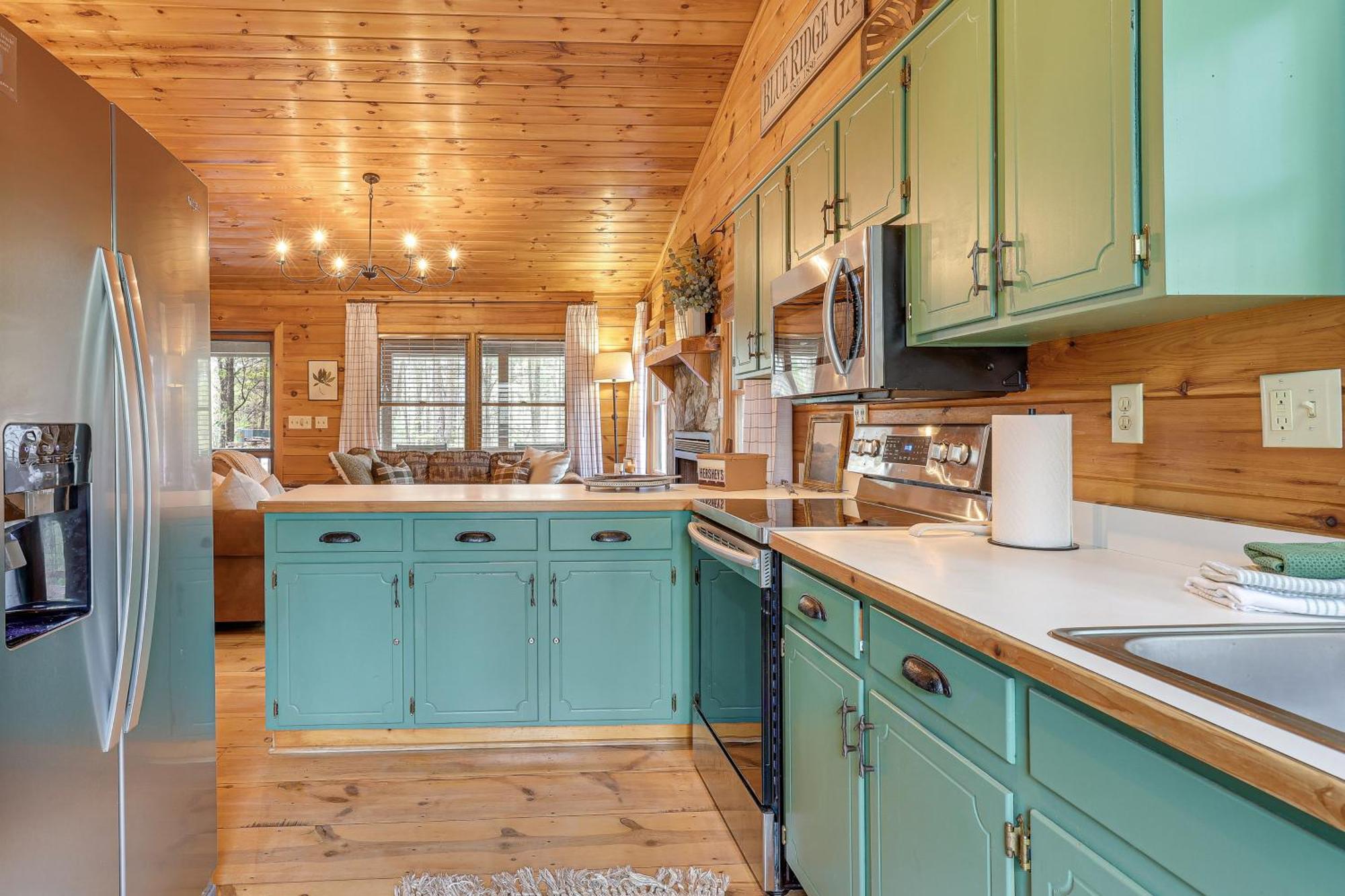 Cozy Cabin In Private Location With Hot Tub And Grill! Blue Ridge Dış mekan fotoğraf