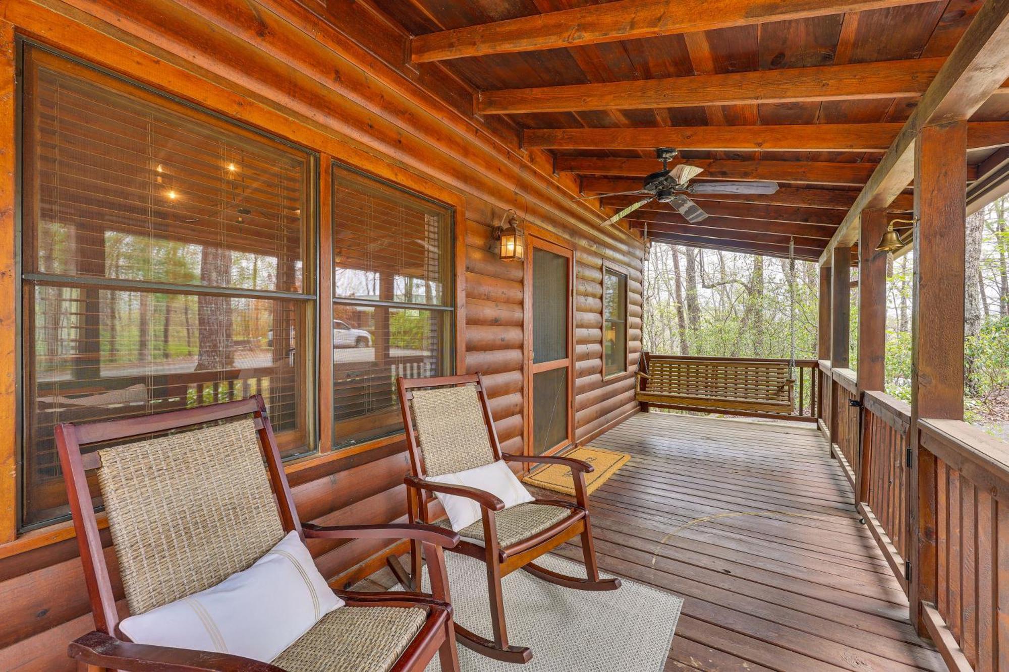 Cozy Cabin In Private Location With Hot Tub And Grill! Blue Ridge Dış mekan fotoğraf