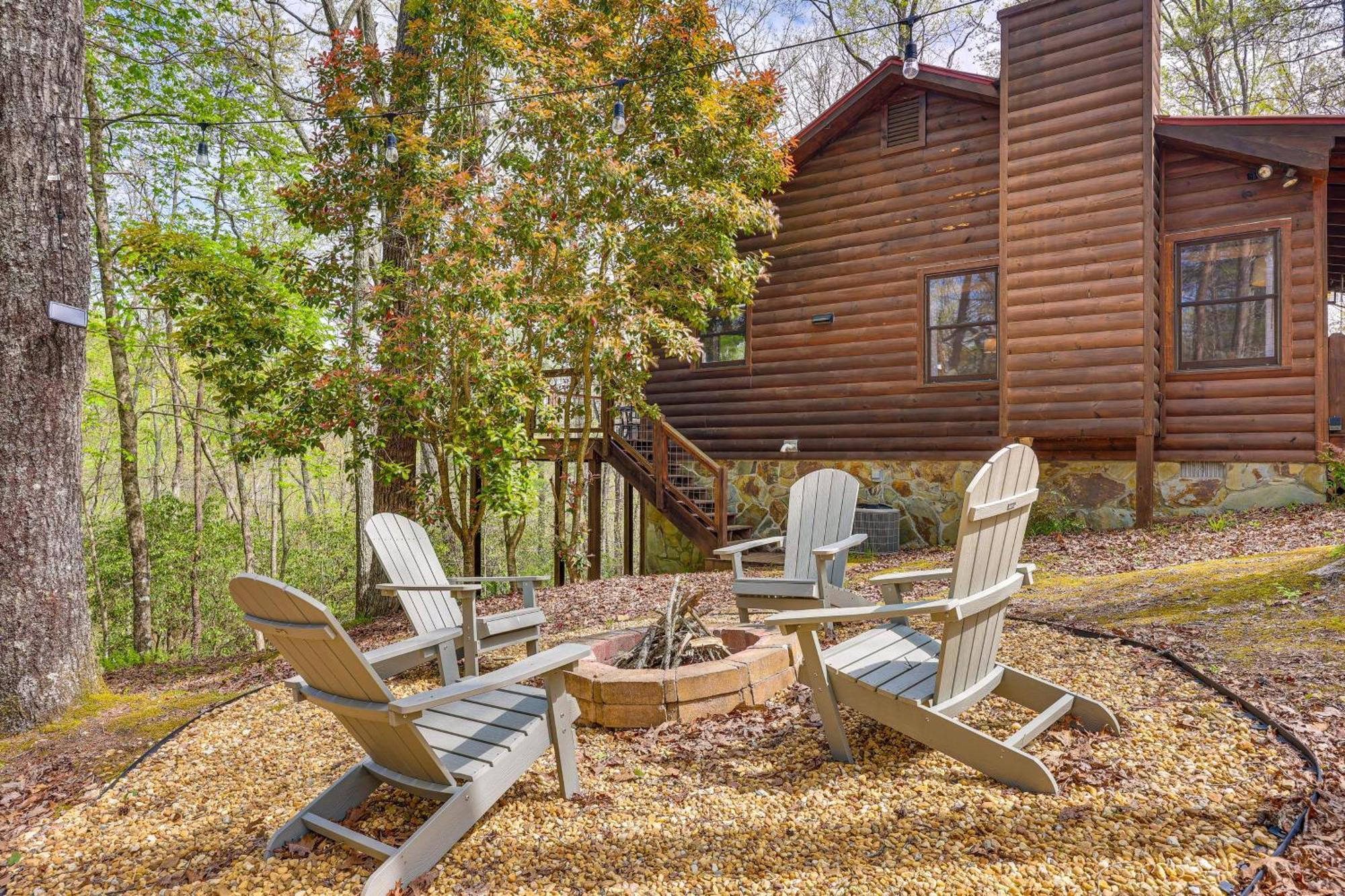 Cozy Cabin In Private Location With Hot Tub And Grill! Blue Ridge Dış mekan fotoğraf